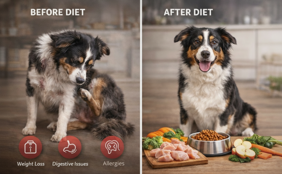 Dog’s Current Diet Isn’t Working