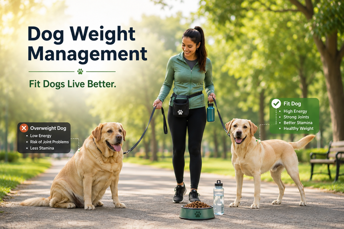 Dog Weight Management: How to Tell if Your Dog Is Overweight and Help Them Stay Healthy