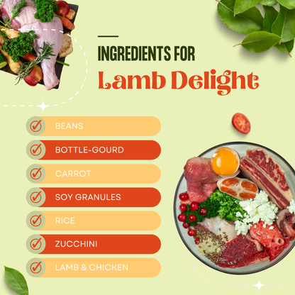 Lamb Delight Meal - Large Dog Food