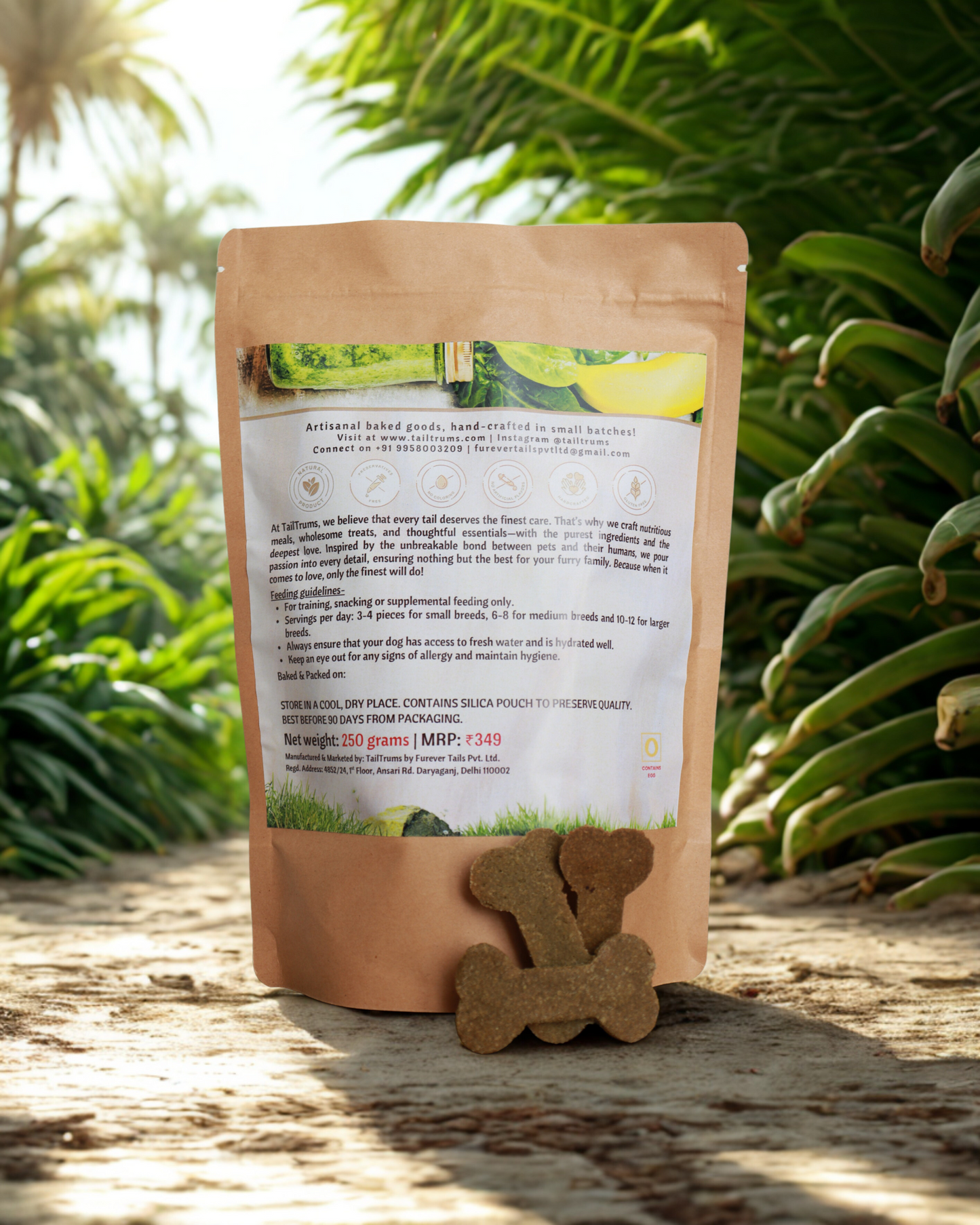 Banana Spinach Cookies Back