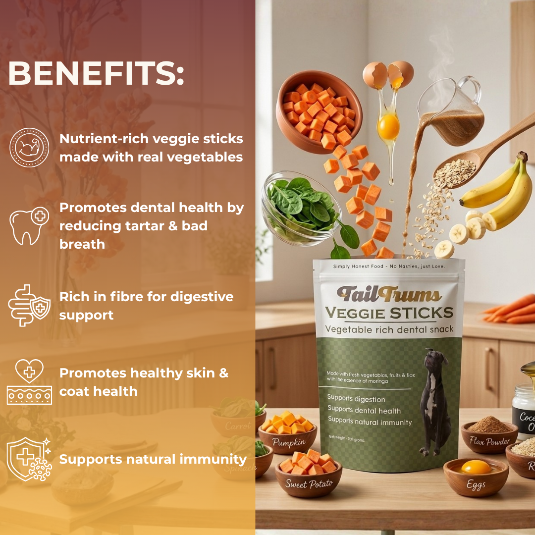 Dog Veggie Sticks - Dental Sticks