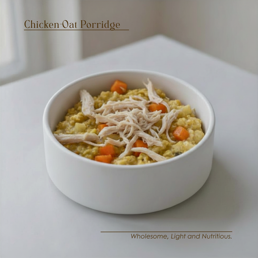 Chicken Oats Porridge - Small Breeds Dog Food