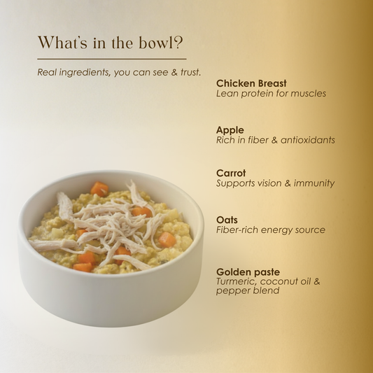 Chicken Oats Porridge Ingredients