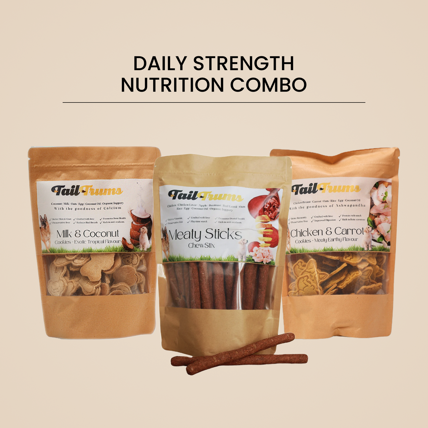 Daily Strength Nutrition Combo Dog Food