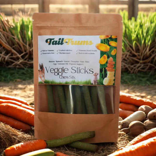 Dog Veggie Sticks Front