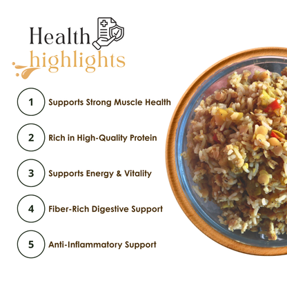 Egg Biryani Rice Meal - Small Breeds Dog Food