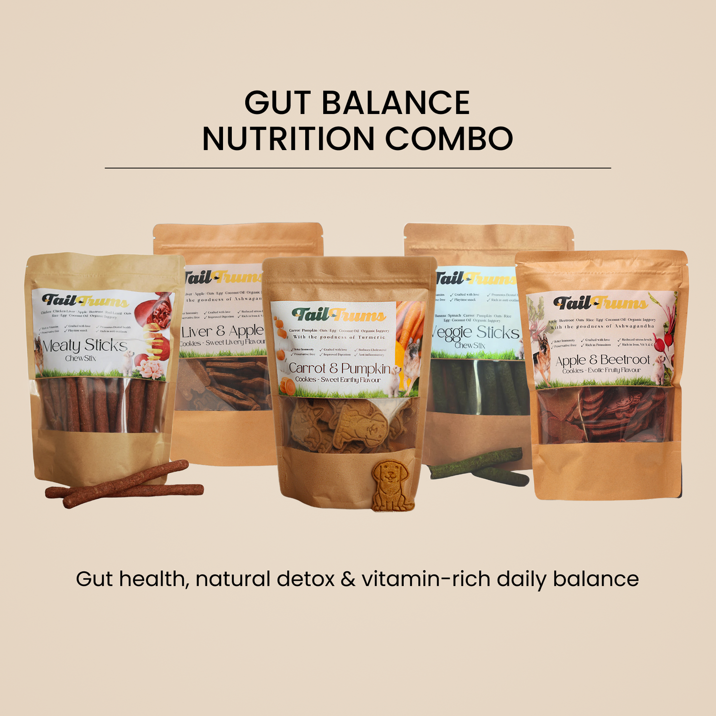 Gut Balance Nutrition Combo Dog Food