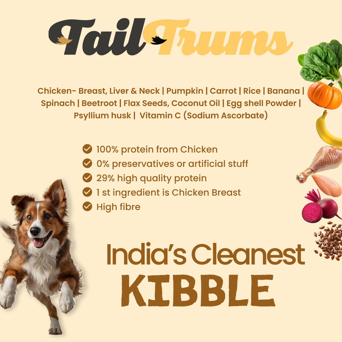 Kibble ingredients