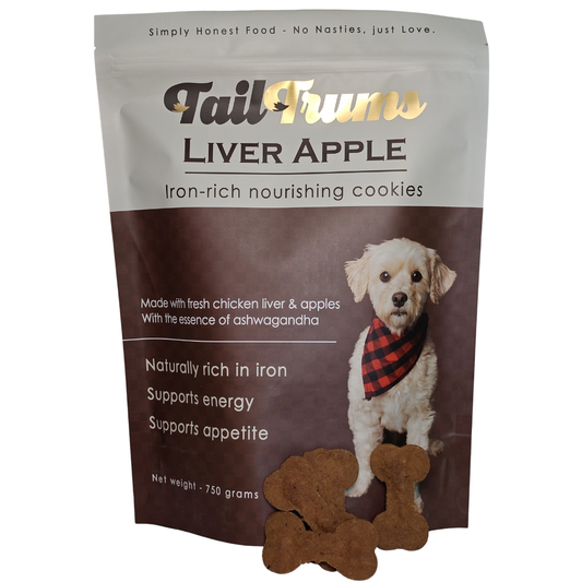 Liver Apple Cookies - 750g Dog Biscuits