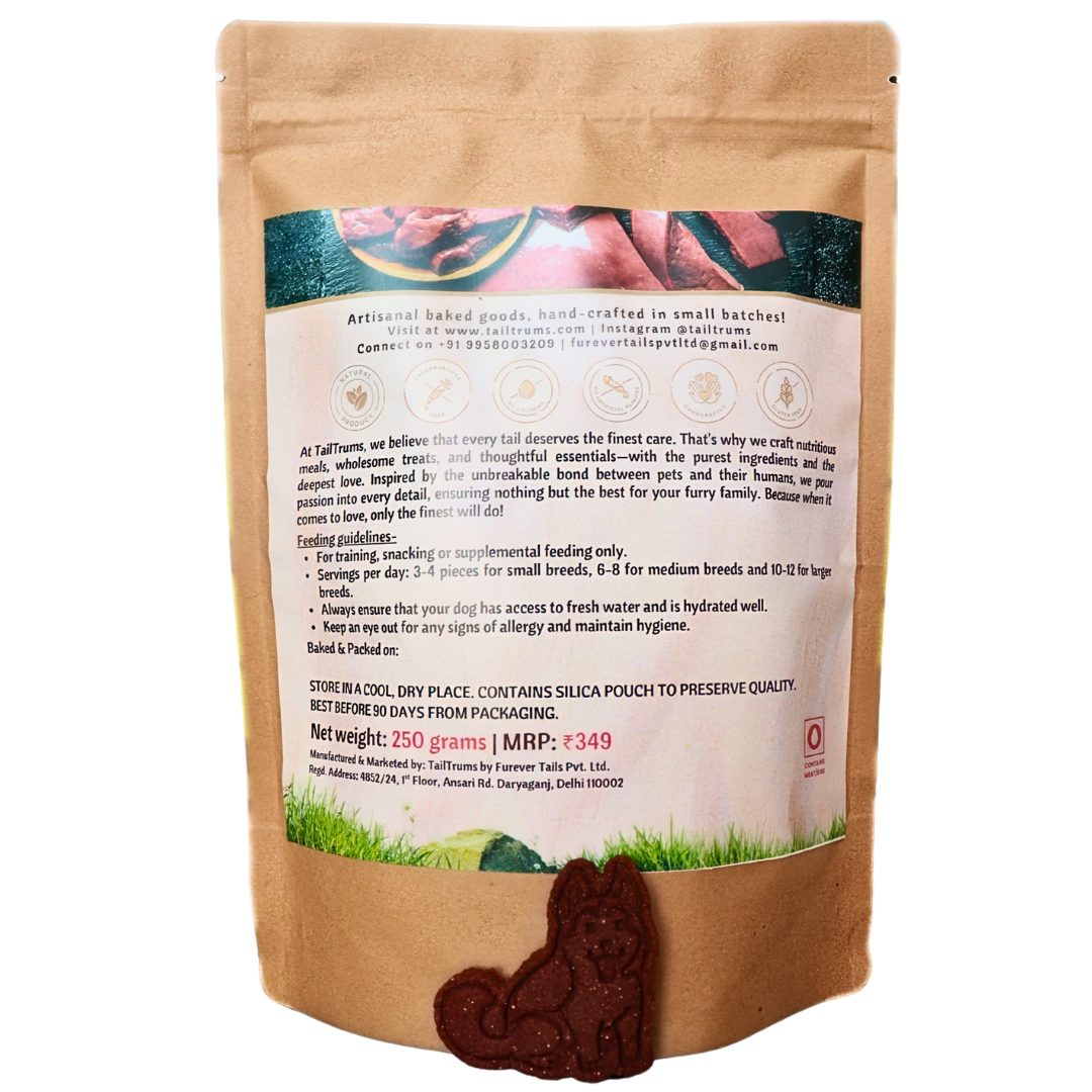 Liver & Apple Cookies Pack Of Back 