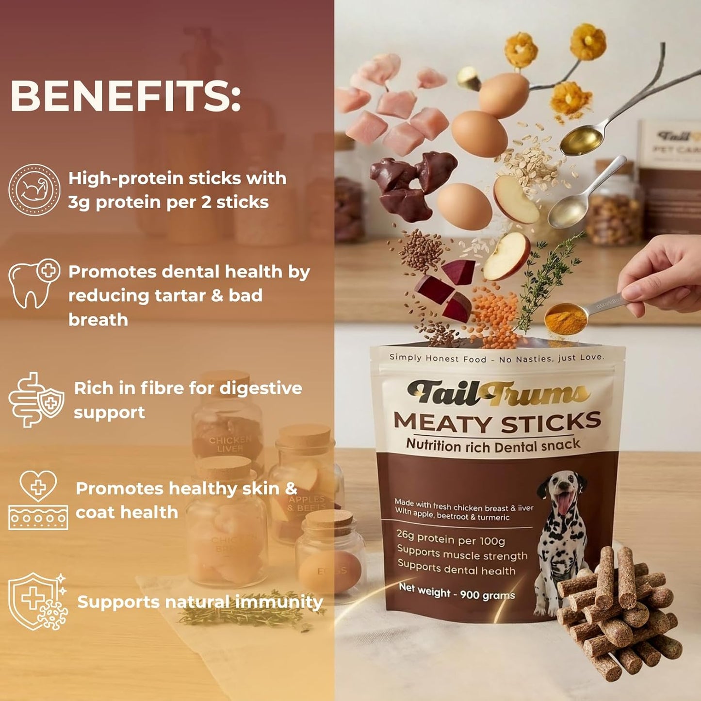 Meaty Sticks Benefits