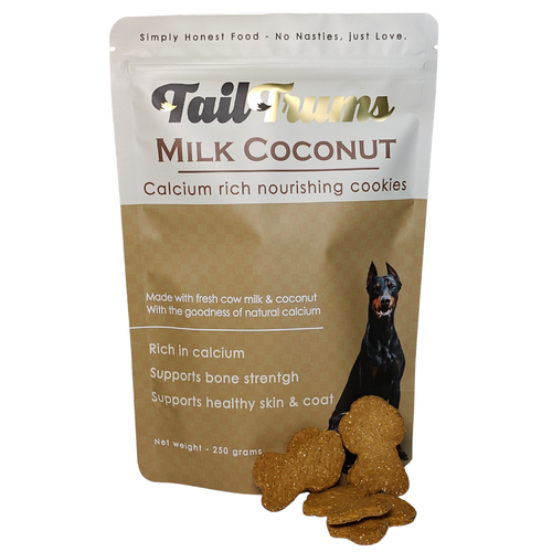 Milk Coconut Dog Biscuits - FOP