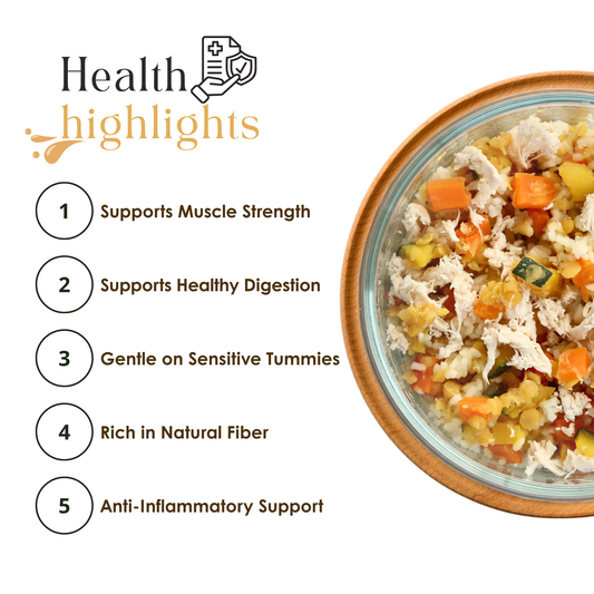 Pumpkin Chunkin Chicken Rice Meal - Dog Food (All Breeds)