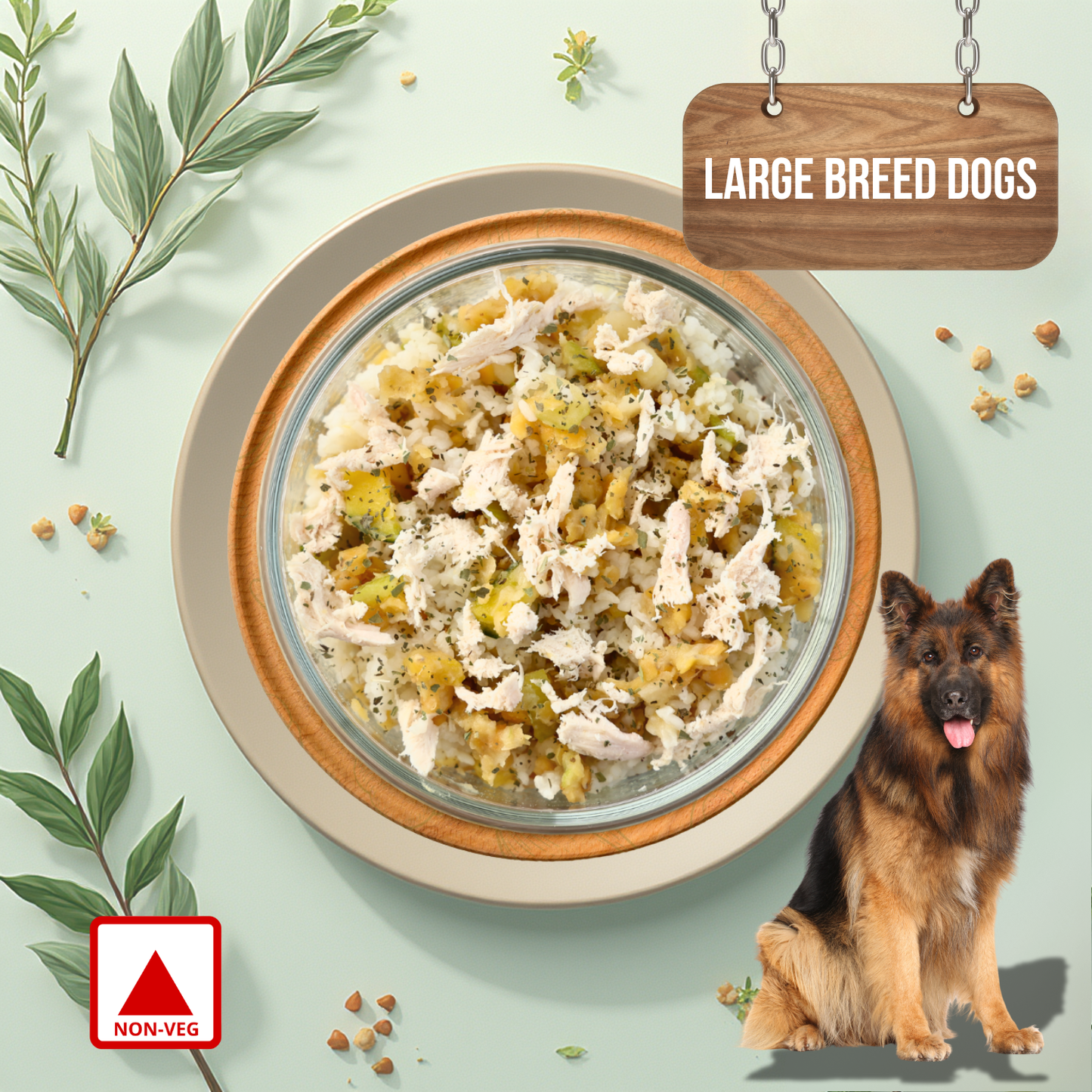 Tummy Delight Chicken Meal - Large Dog Food