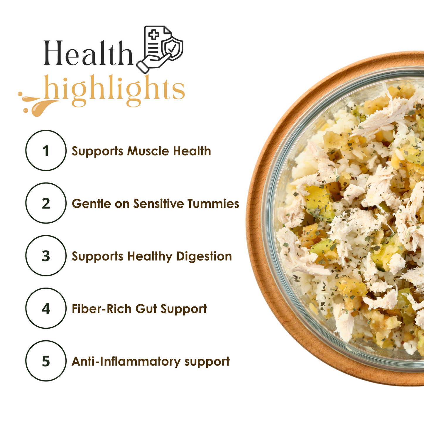 Tummy Delight Chicken Rice Meal for Dogs - Small Breed