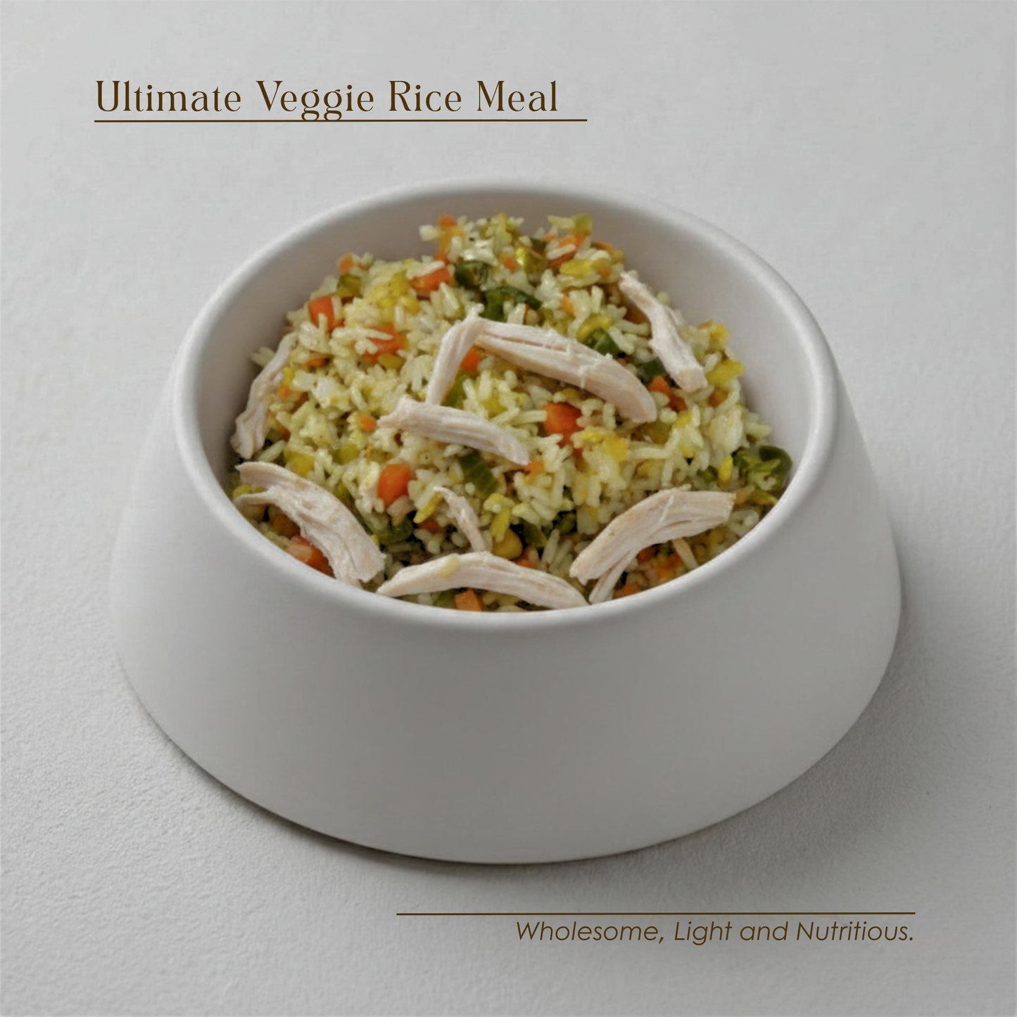 Ultimate Veggie Rice Meal 🔴 - Small Breeds Dog Food