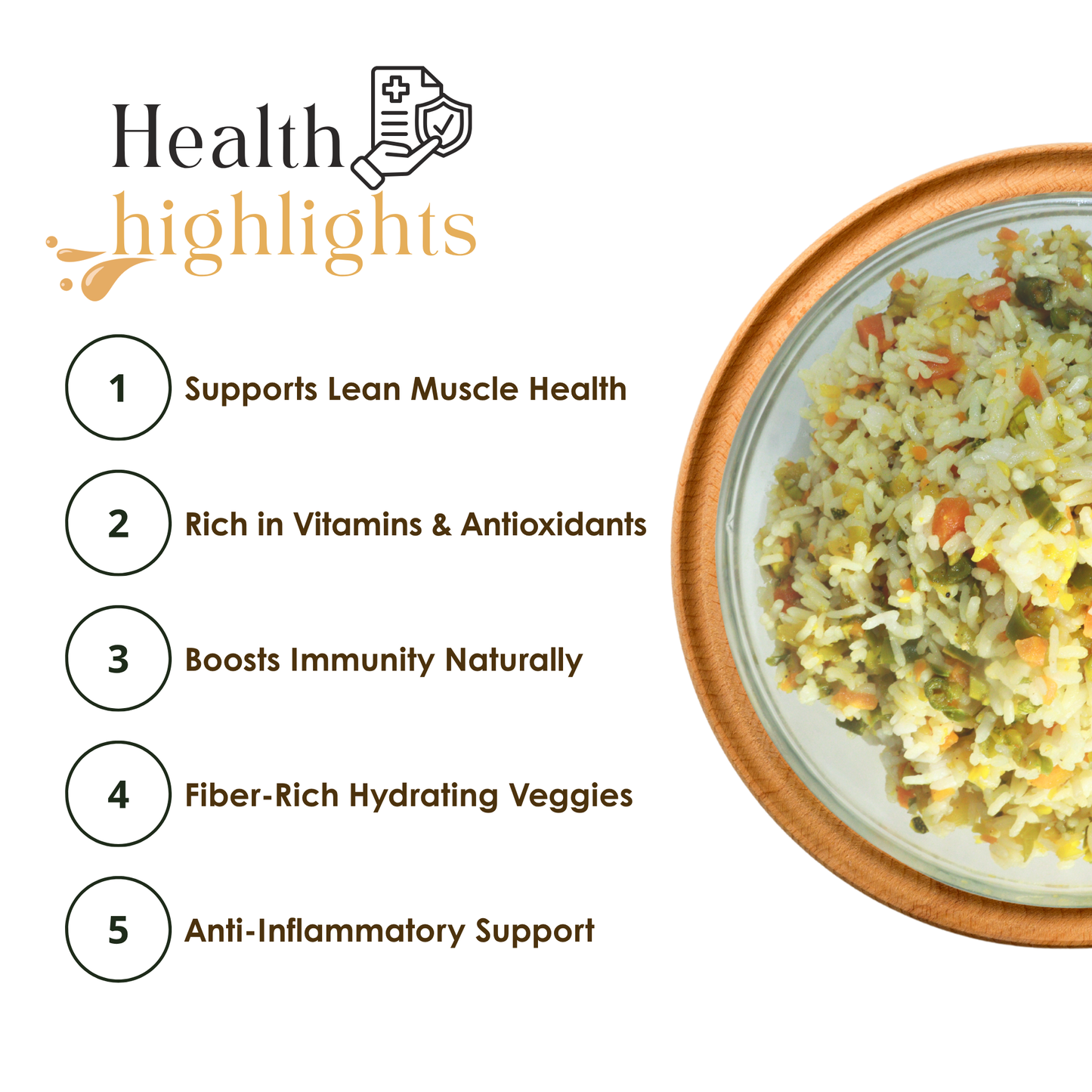 Ultimate Veggie Rice Meal 🔴 - Small Breeds Dog Food