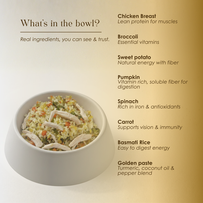 Ultimate Veggie Rice Meal 🔴 - Small Breeds Dog Food