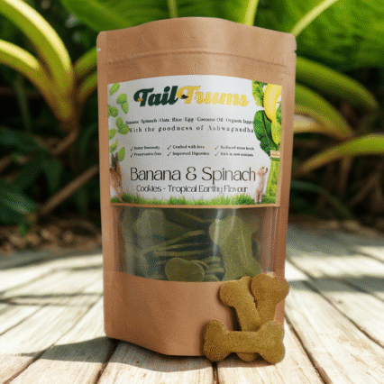 Spinach Banana Cookies (Biscuits)