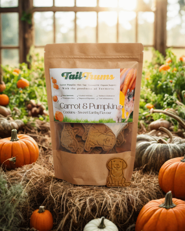 Carrot Pumpkin Cookies (Biscuits)