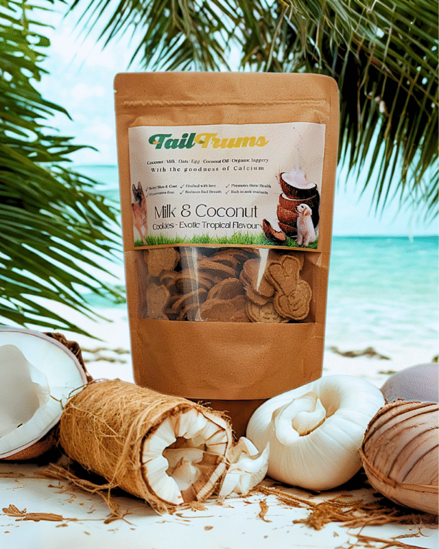 Milk Coconut Cookies (Biscuits)